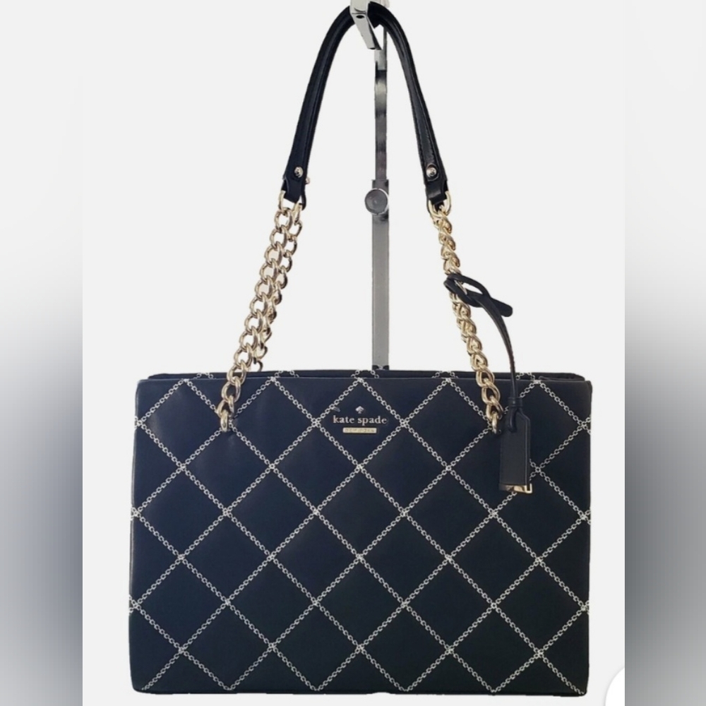 Black Quilted Women's Bag Kate Spade